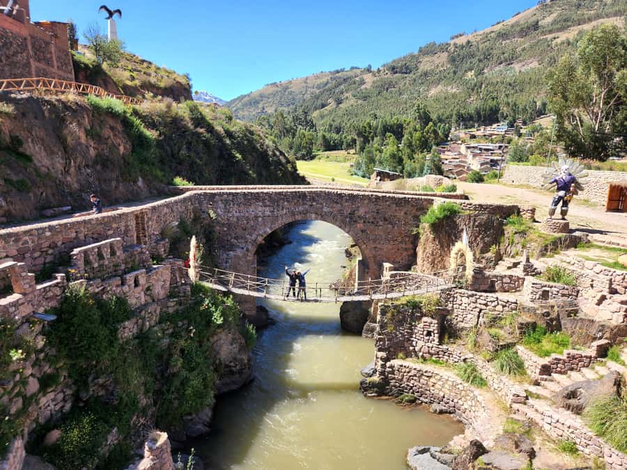 From Cusco: Palcoyo Rainbow Mountain Guided Tour - Three bridges in Checacupe