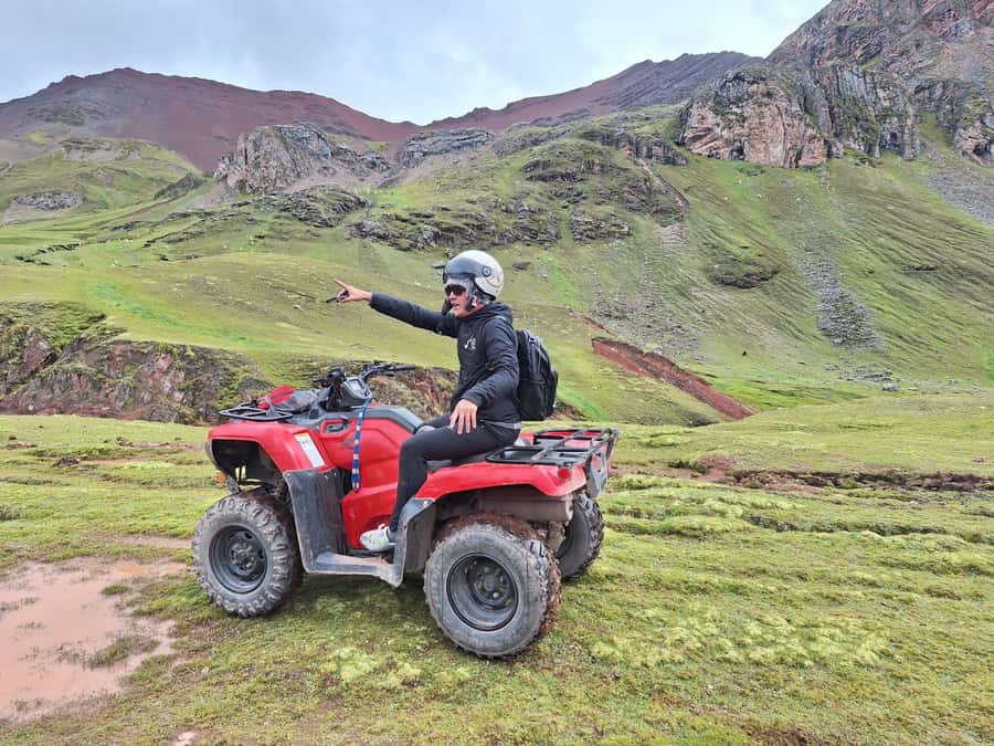 From cusco: Rainbow Mountain ATV Tour with meals - What the $65 Price Really Covers