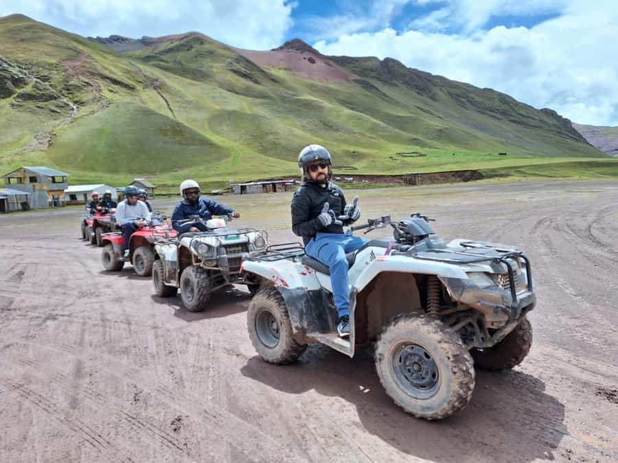 From cusco: Rainbow Mountain ATV Tour with meals - The 3:30 am Start and the Long Road From Cusco