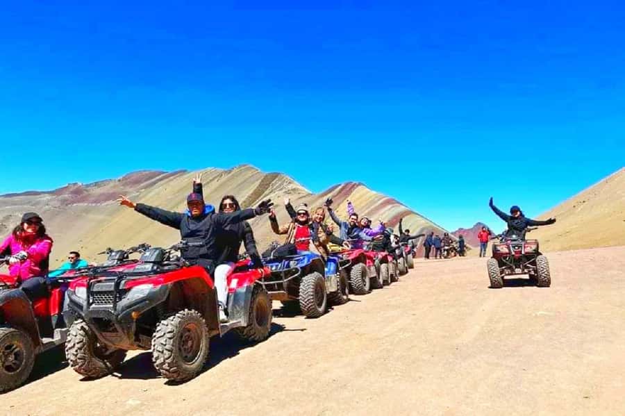 From Cusco: Rainbow Mountain in ATV Quad Bikes + meals - The essential facts at a glance
