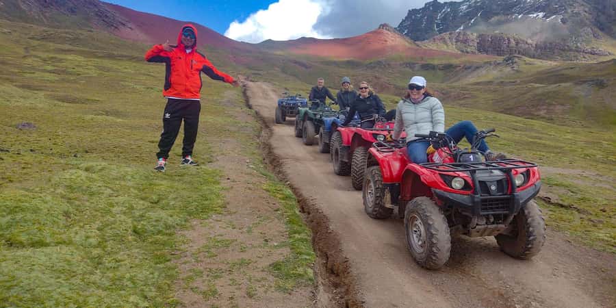 From Cusco: Rainbow Mountain on ATVs - Why the ATV route makes Rainbow Mountain easier
