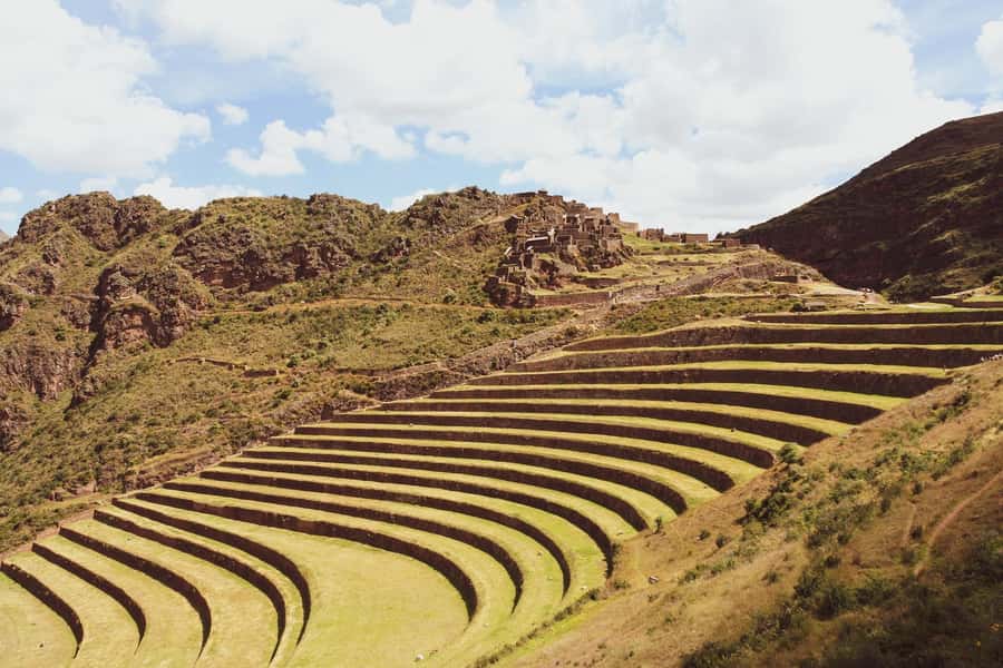 From Cusco: Sacred Valley ending in Ollantaytambo and Lunch - The drive through the Sacred Valley