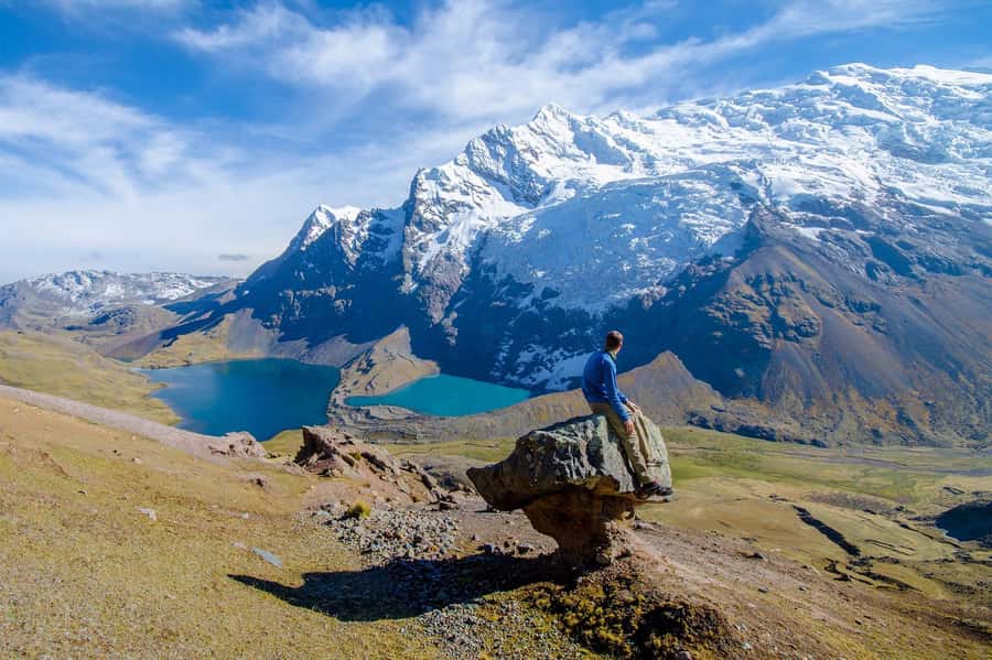 From Cusco: Tour Ausangate & 7 Lakes Full Day - Walking the seven Ausangate lagoons