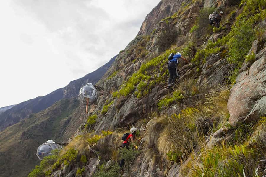 From Cusco: Via Ferrata and Sky Lodge Zipline - The one-hour ride from Cusco to the cliffs