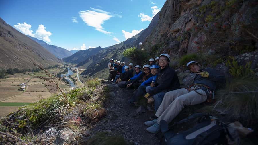 From Cusco: Via Ferrata & Zip Line with lunch - Two lunch choices at the top