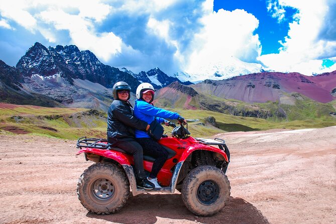 From Cusco: Vinicunca Rainbow Mountain ATV Tour with Meals - The final walk and the striped mountain