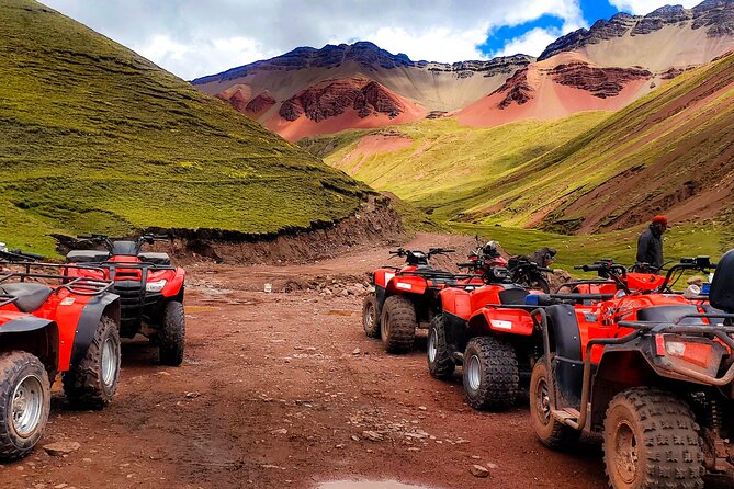 From Cuzco : Red Valley and Rainbow Mountain Tour on ATVs - Key points to know before booking