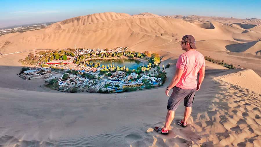 From Huacachina: Sandboarding and Dune Buggy Tour + Income - Sandboarding from small slopes to a large dune