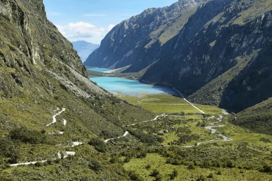 From Huaraz: Tour to Llanganuco Lakes (Chinancocha Lake) - Remembering Yungay at Cristo Blanco