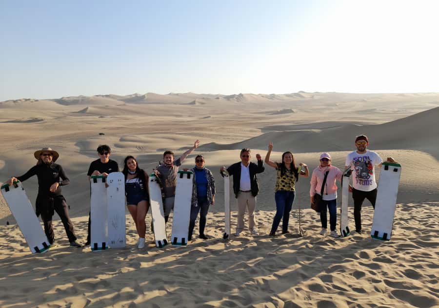From Lima: Ballestas Islands, Huacachina with buggy Economic - El Catador, pisco, and the midday break