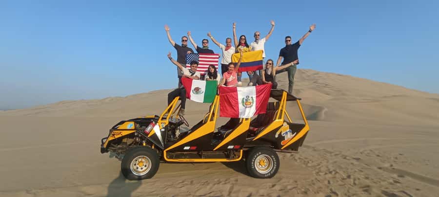 From Lima: Day Trip to Paracas, Ica & Oasis Huacachina - Ballestas Islands and the famous El Candelabro