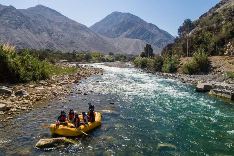 From Lima | Lunahuana River Rafting | Adventure in Canete - The 5 a.m. departure changes the whole experience