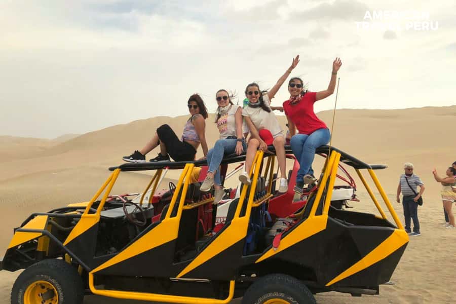 From Lima: Paracas and Huacachina Day Trip with Buggy Ride - Paracas and the Ballestas Islands boat trip