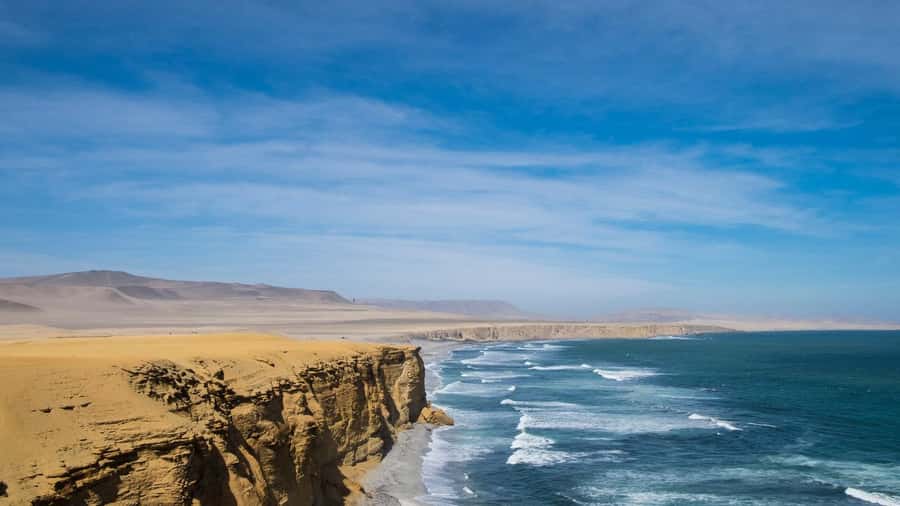 From Lima: Paracas and Huacachina Oasis Full Day Tour - Two hours around the Ballestas Islands