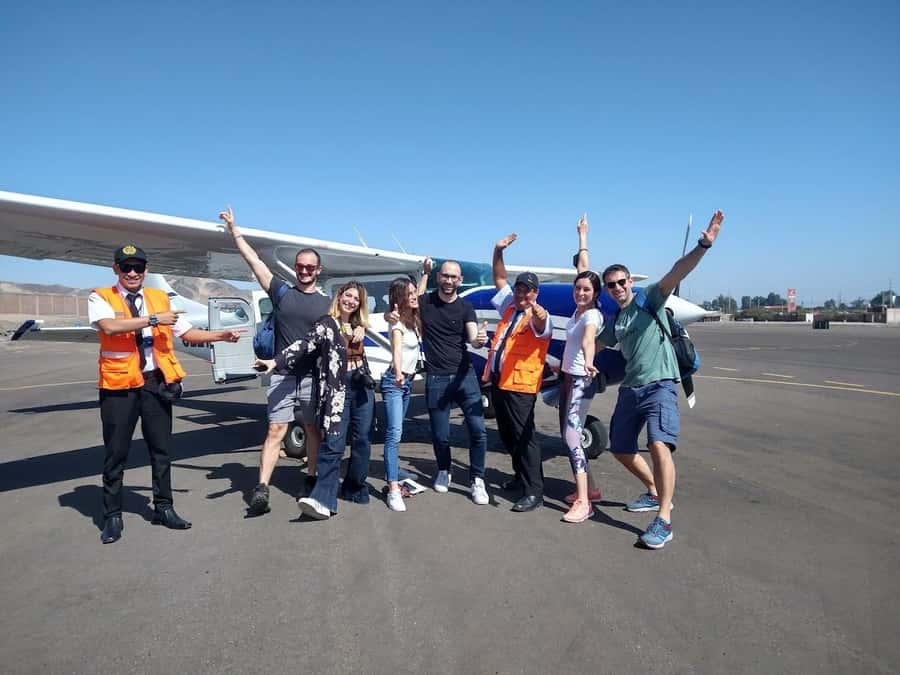 From Nazca: 35-Minute Flight Over Nazca Lines - Motion sickness: the practical warning