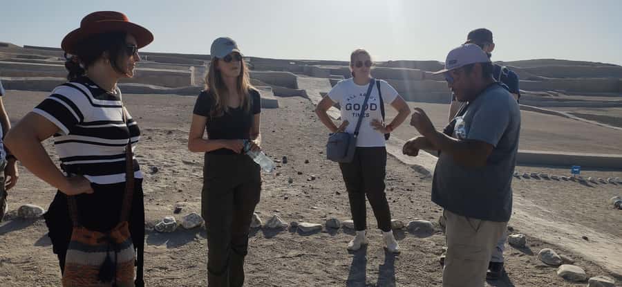 From Nazca: Cahuachi Pyramids Tour and Textile Workshop - Walking through Cahuachi’s ceremonial center