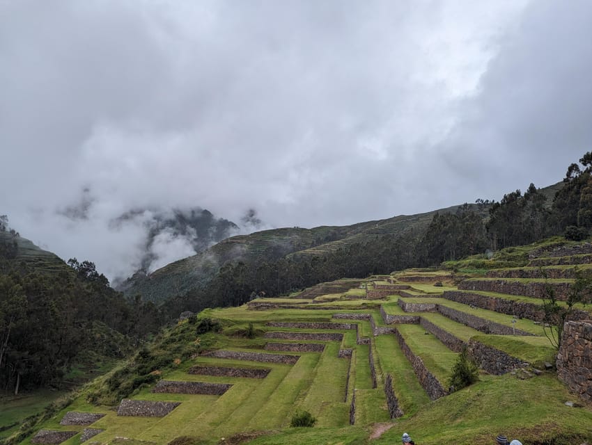 From Ollantaytambo:Moray, Salt Mines, Chinchero end in Cusco - Chinchero brings the living culture into focus