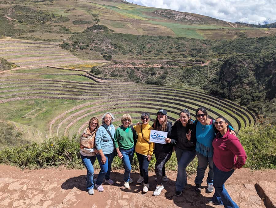 From Ollantaytambo:Moray, Salt Mines, Chinchero end in Cusco - What the private vehicle changes