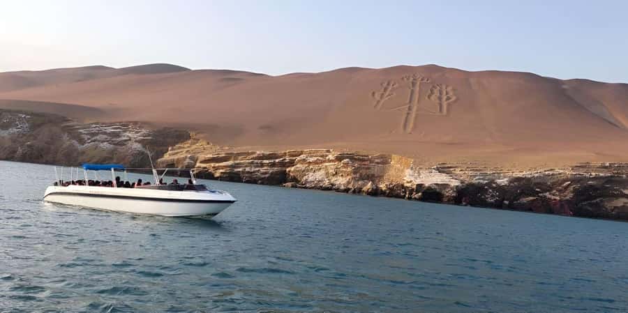 From Paracas: Ballestas Islands and Paracas National Reserve - Playa Lagunillas and the final reserve views