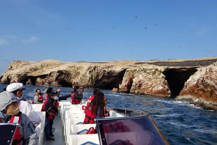 From Paracas: Ballestas Islands & Paracas National Reserve - The Cathedral and the power of geology