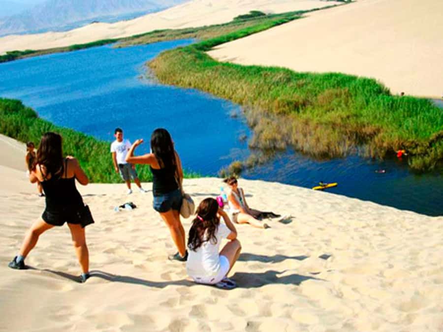 From Paracas: Mini Buggy Tour & Sandboarding at Oasis - Leaving Paracas for the California desert