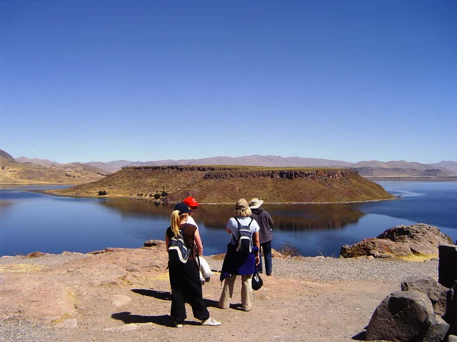 From Puno: Sillustani Tombs and Tourist View Point Puma - Atuncolla and the Collas connection