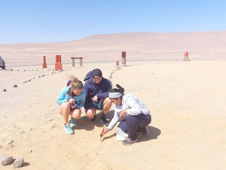 From San Martin Port: Ballestas Island & Paracas Reserve - Red Beach and the fishing village at Lagunillas