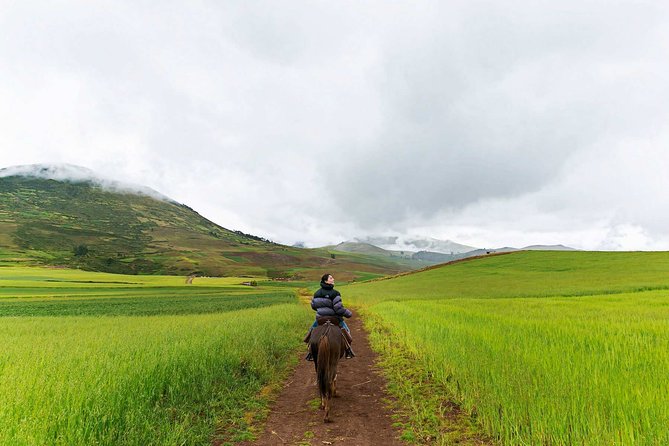 Full Day Horseback Riding Tour to Maras and Moray - The Maras salt mines by private vehicle