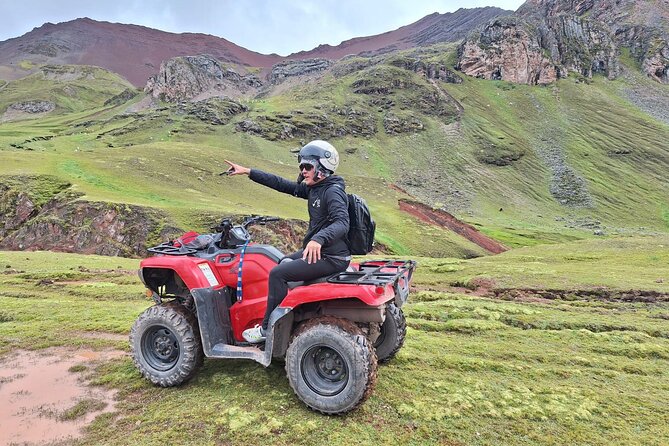 Full-Day Rainbow Mountain Adventure with ATV - One hour at Rainbow Mountain