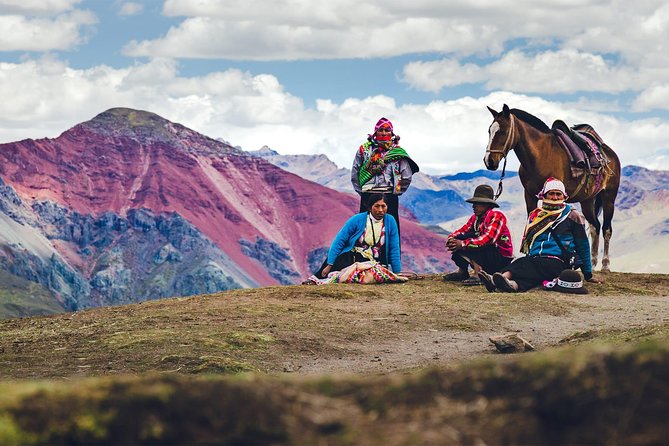 Full-Day Rainbow Mountain & Red Valley Small-Group Trek from Cusco - The final climb to Vinicunca Rainbow Mountain