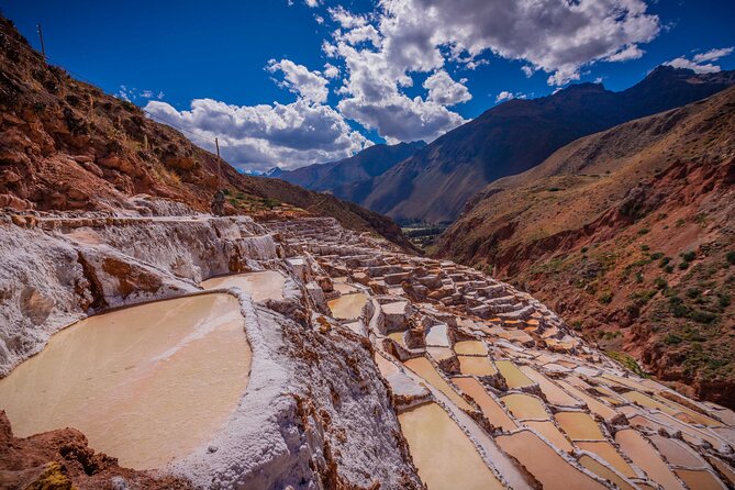 Full Day:Sacred valley,Alpaca farm,Maras,Moray and Ollantaytambo - Maras salt terraces: Peru’s most unusual working sight