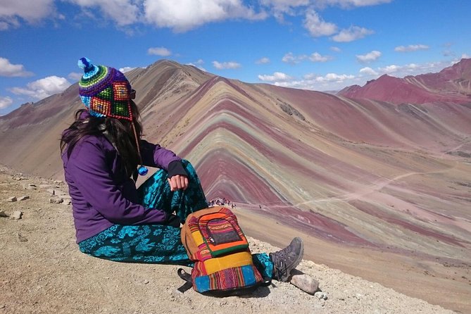 Full-Day Tour and Hike to Rainbow Mountain from Cusco, Peru - The summit at 5,010 meters