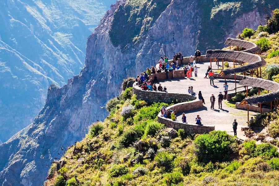 FULL-DAY TOURS TO THE COLCA CANYON WITH BREAKFAST - A 3:00 a.m. pickup and breakfast in Chivay