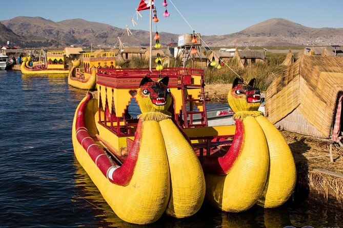 Full day trip to Lake Titicaca, the Uros and Taquile Islands. - Crossing Lake Titicaca by motorboat