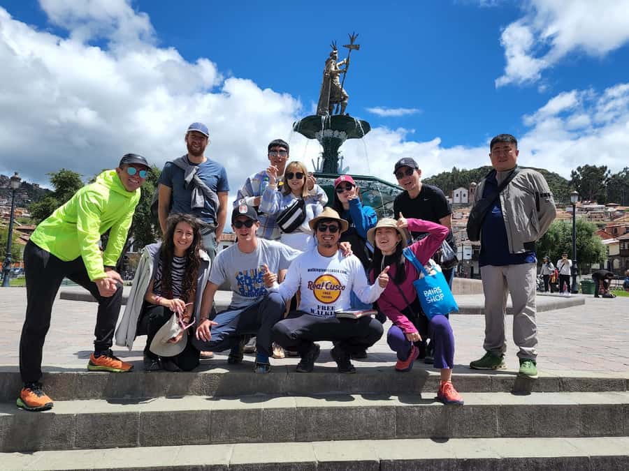 Historic/music Cusco FreeWalkingTour "free drink" Group Tour - Qoricancha and the Sun Temple story