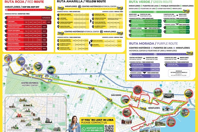 Hop-On Hop-Off Tourist Bus in Lima – Tickets 24h, 48h or 72h - San Martín Square and Lima’s historic center