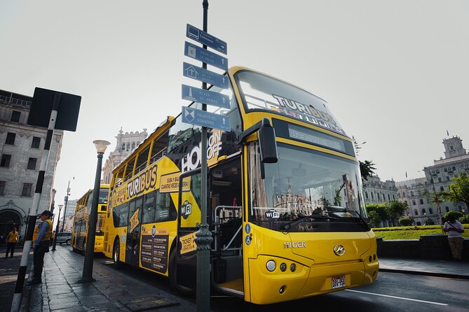 Hop-On Hop-Off Tourist Bus in Lima – Tickets 24h, 48h or 72h - Larcomar and the Pacific edge