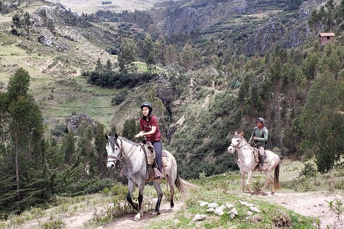 Horseback Riding Tour to the Devil's Balcony from Cusco - Riding through eucalyptus trees above Cusco
