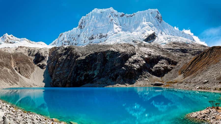 Huaraz: Visit to Laguna 69 - Entering Huascaran National Park