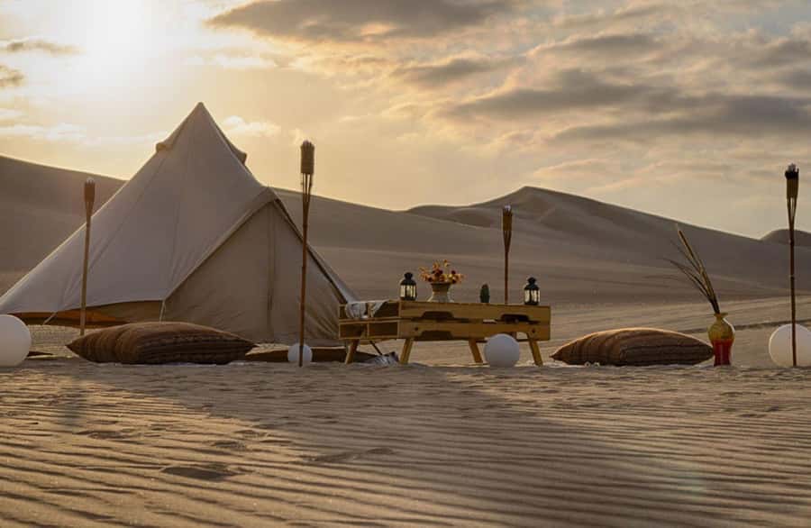 Ica | Huacachina: Desert Glamping | Night Under the Stars - The morning heat changes the schedule