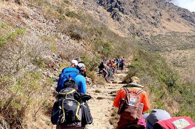 Inca Trail Machu Picchu 4 Days - Day three: tunnels, baths, and Wiñayhuayna