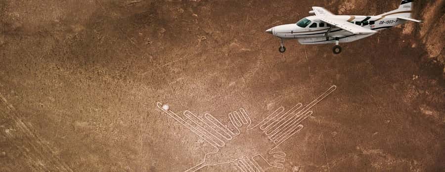 LIMA|| FullDay excursion to the Nazca Lines+Huacachina Oasis - Seeing the Nazca Lines from the air