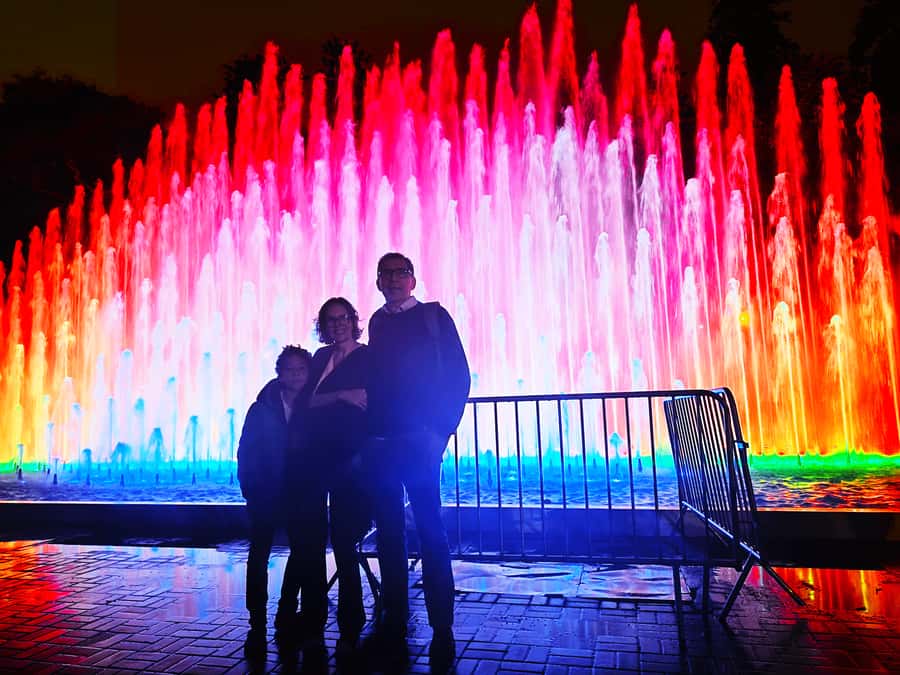 Lima: Magic Water Circuit Light Show Tour - The 120-meter Fantasy Fountain show