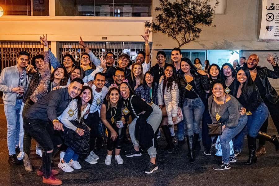 Lima: Miraflores Nightlife Tour with Bar Crawl & Free Shots - The first bar: introductions, a welcome drink, and the first shot