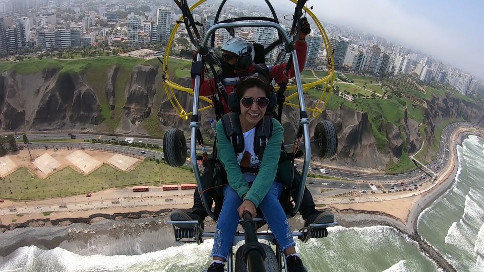 Lima: Paragliding Flight Over Costa Verde Districts - What the Costa Verde flight is really like