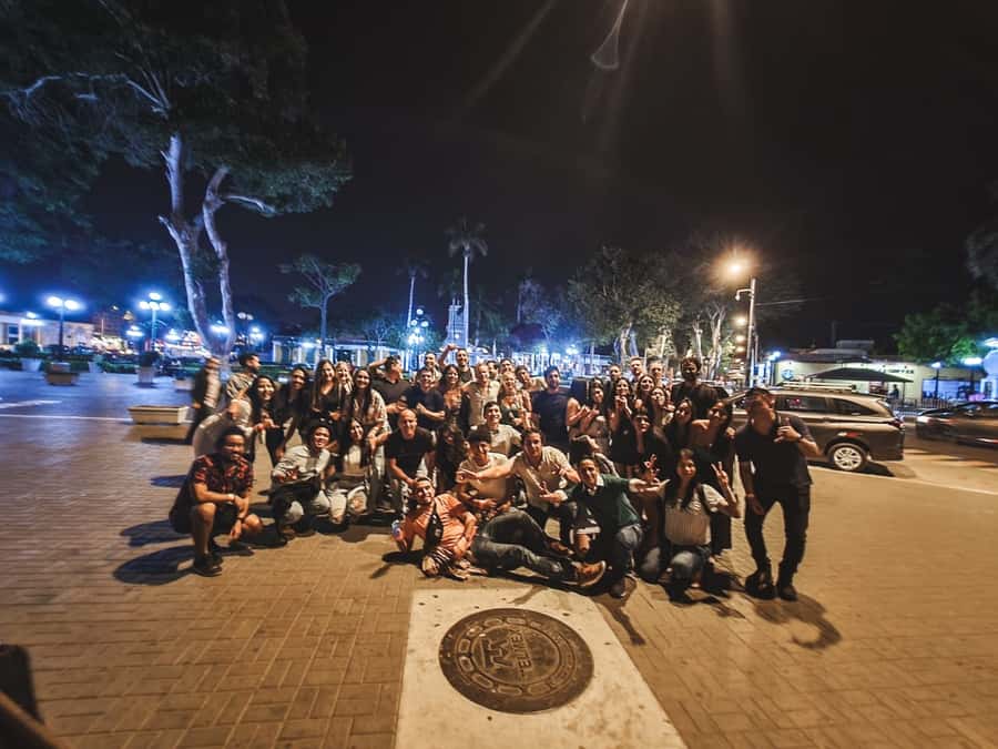 Lima: Party tour Fridays Barranco / Saturdays Miraflores - The first bar: a welcome drink and food savings