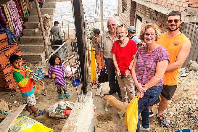Lima Shanty Town Tour-Local Life Experience - Walking the yellow stairs of Villa El Salvador