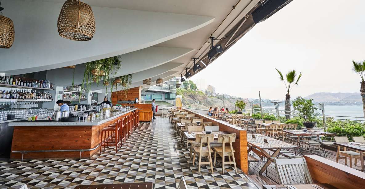 Lunch Menu at Mangos Larcomar restaurant - Booking, cancellation, and practical details