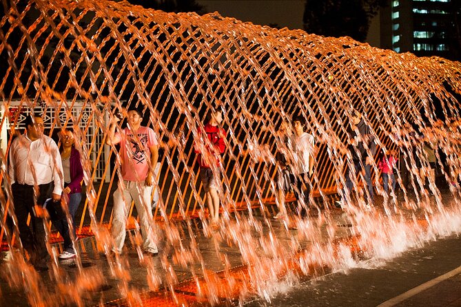 Magic Water & Laser Light Show Including Pickup And Drop-Off - The evening route through the park