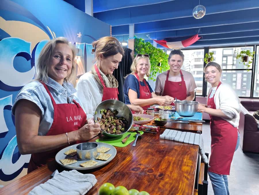 Miraflores: Amazing Peruvian Cooking Class Ceviche Seafood and Pisco Sour - Key points to know before booking